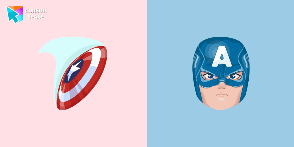 Captain America cursor pack